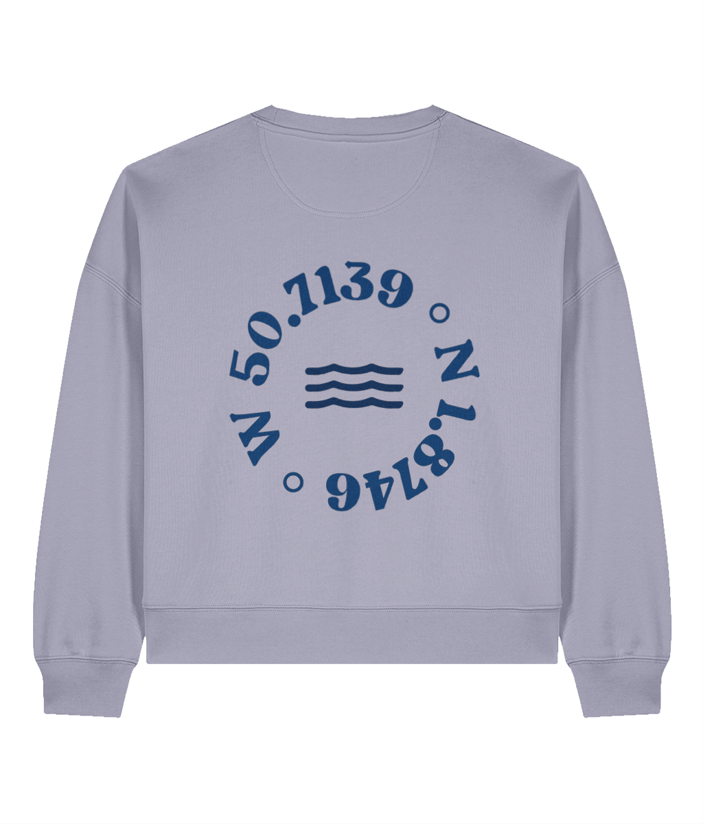 womens local waves sweat